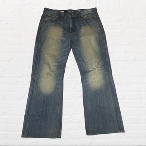 Express Blake Loose Fit Bootcut Jeans 